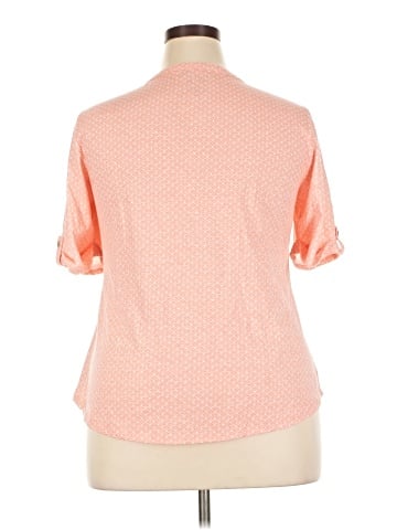 Croft & Barrow Short Sleeve Blouse (view 2)