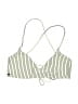 O'Neill Stripes Ivory Swimsuit Top Size XS (estimated) - photo 1