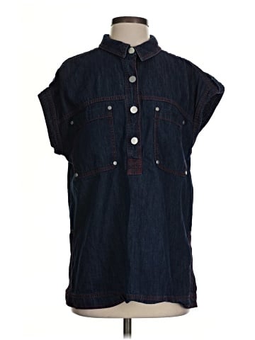 Pilcro Short Sleeve Button-Down Shirt (view 1)