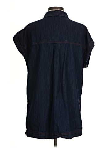Pilcro Short Sleeve Button-Down Shirt (view 2)