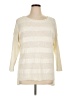 Ann Taylor LOFT Stripes Ivory Pullover Sweater Size XL - photo 1