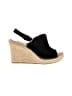 TOMS Black Wedges Size 9 - photo 1