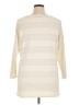 Ann Taylor LOFT Stripes Ivory Pullover Sweater Size XL - photo 2