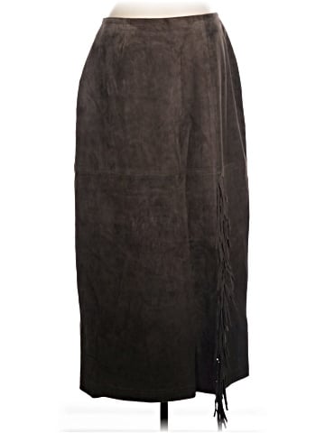 Saddle Ridge Leather Skirt (view 1)