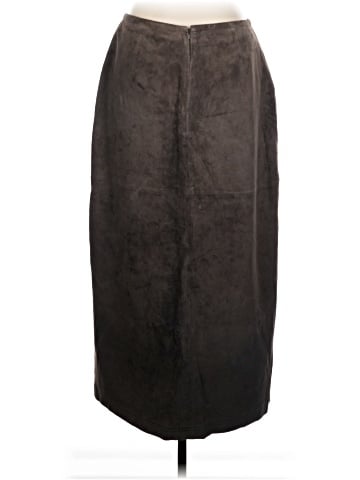 Saddle Ridge Leather Skirt (view 2)
