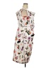 ASOS Floral Ivory Cocktail Dress Size 20 - photo 4