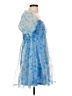 TCEC 100% Polyester Blue Cocktail Dress Size L - photo 4