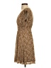 Old Navy Animal Print Brown Casual Dress Size XS - photo 5