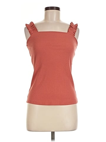 Listicle Sleeveless Top (view 1)