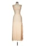 Betsy & Adam 100% Polyester Tan Cocktail Dress Size 10 - photo 1