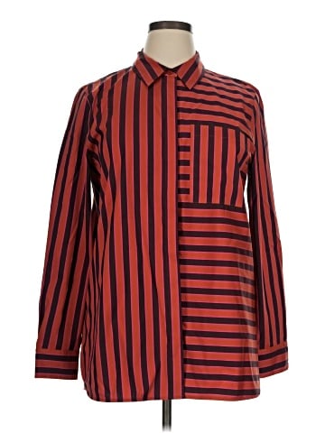 Lafayette 148 New York Long Sleeve Button-Down Shirt (view 1)