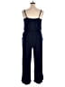 Kaileigh Solid Blue Jumpsuit Size 1X - photo 2
