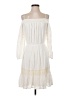 Doe & Rae 100% Polyester Ivory Casual Dress Size S - photo 1