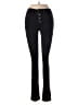 LC Lauren Conrad Stripes Black Jeans Size 2 - photo 1
