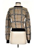 Who What Wear Houndstooth Brown Pullover Sweater Size S - photo 1