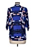Analili Blue 3/4 Sleeve Blouse Size M - photo 2
