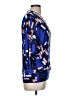 Analili Blue 3/4 Sleeve Blouse Size M - photo 4