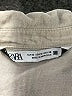 Zara Ivory Short Sleeve Blouse Size M - photo 7