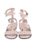 Pinko 100% Leather Pink Sandals Size EU 40 - photo 2