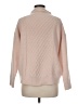 Ann Taylor Solid Pink Turtleneck Sweater Size M - photo 2