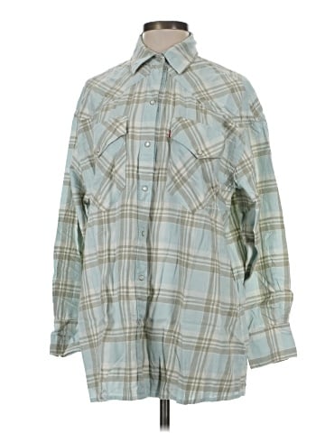 Levi's 3/4 Sleeve Button-Down Shirt (view 1)
