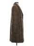 DKNY Brown Wool Coat Size S - photo 4