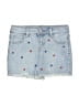 Cat & Jack Stars Blue Denim Shorts Size 8 - photo 1