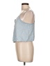 Polly & Esther Blue Sleeveless Top Size L - photo 5