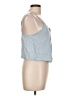 Polly & Esther Blue Sleeveless Top Size L - photo 4