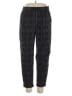 Athleta Stripes Black Casual Pants Size 14 (tall) - photo 1