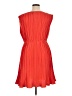 DKNY 100% Polyester Orange Cocktail Dress Size 14 - photo 2