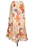 Necessary Objects Tropical Orange Casual Skirt Size 28 waist (estimated) - photo 2