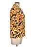 Oleg Cassini Tropical Orange Short Sleeve Blouse Size 10 - photo 4