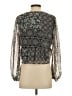 Abbeline 100% Polyester Silver 3/4 Sleeve Blouse Size S - photo 2