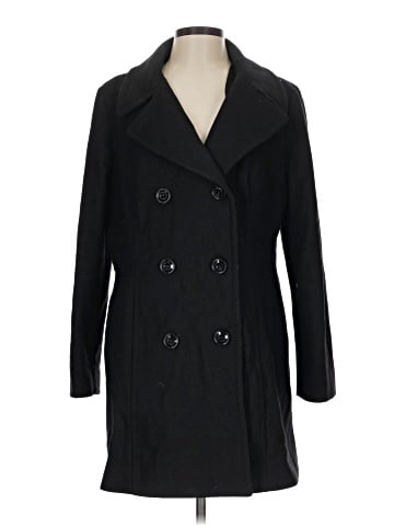 Anne Klein Wool Coat (view 1)