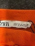Zara Solid Orange Casual Skirt Size S - photo 4