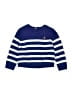 Baby Gap 100% Cotton Stripes Blue Pullover Sweater Size 3 - photo 1