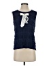 Umgee Blue Sleeveless Blouse Size S - photo 1