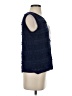 Umgee Blue Sleeveless Blouse Size S - photo 4