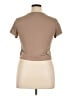 Express Tan Short Sleeve Top Size XL - photo 2