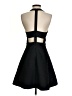 Alice + Olivia Solid Black Cocktail Dress Size 4 - photo 2