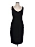 Agnona Solid Black Cocktail Dress Size L - photo 1