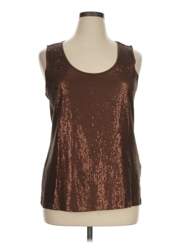 Dana Buchman Sleeveless Top (view 1)