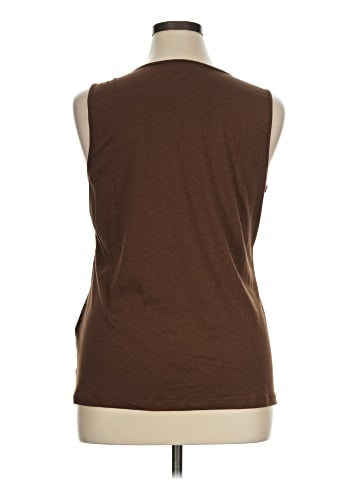 Dana Buchman Sleeveless Top (view 2)