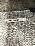 Pink Clover 100% Polyester Animal Print Silver Pullover Sweater Size M - photo 4