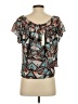 Townsen Teal Short Sleeve Silk Top Size XS - photo 2