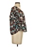 Townsen Teal Short Sleeve Silk Top Size XS - photo 4
