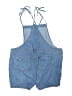 Torrid 100% Cotton Blue Overall Shorts Size 18 - photo 2