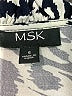 MSK 100% Rayon Paisley Blue Casual Dress Size S - photo 7