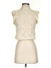 Zara Ivory Sleeveless Top Size S - photo 1